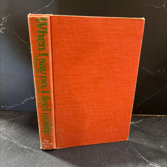 when i say no, i feel guilty book, by manuel j. smith, 1975 Hardcover image 1