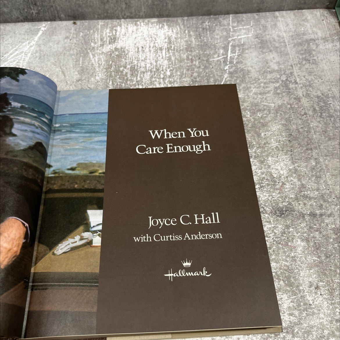 when you care enough book, by joyce c. hall with curtiss anderson, 1979 Hardcover image 2