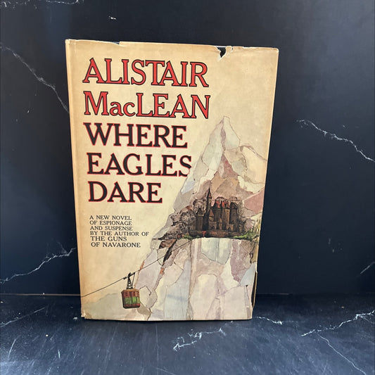 where eagles dare book, by alistair maclean, 1967 Hardcover image 1