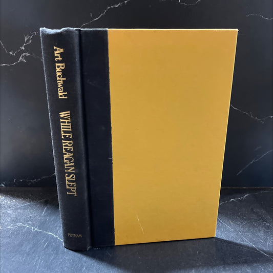while reagan slept book, by Art Buchwald, 1983 Hardcover image 1