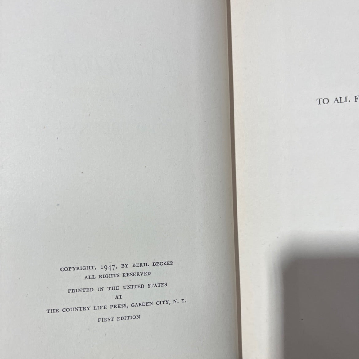 whirlwind in petticoats book, by beril becker, 1947 Hardcover image 3