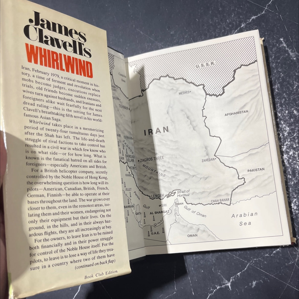 whirlwind volume 2 book, by james clavell, 1986 Hardcover image 4