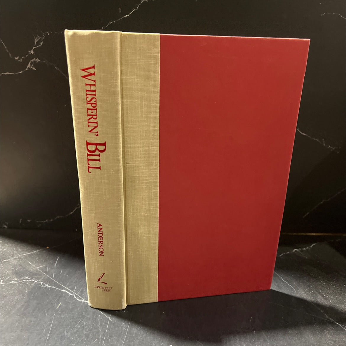 SIGNED whisperin' bill an autobiography book, by Bill Anderson, 1989 Hardcover, First Edition image 1