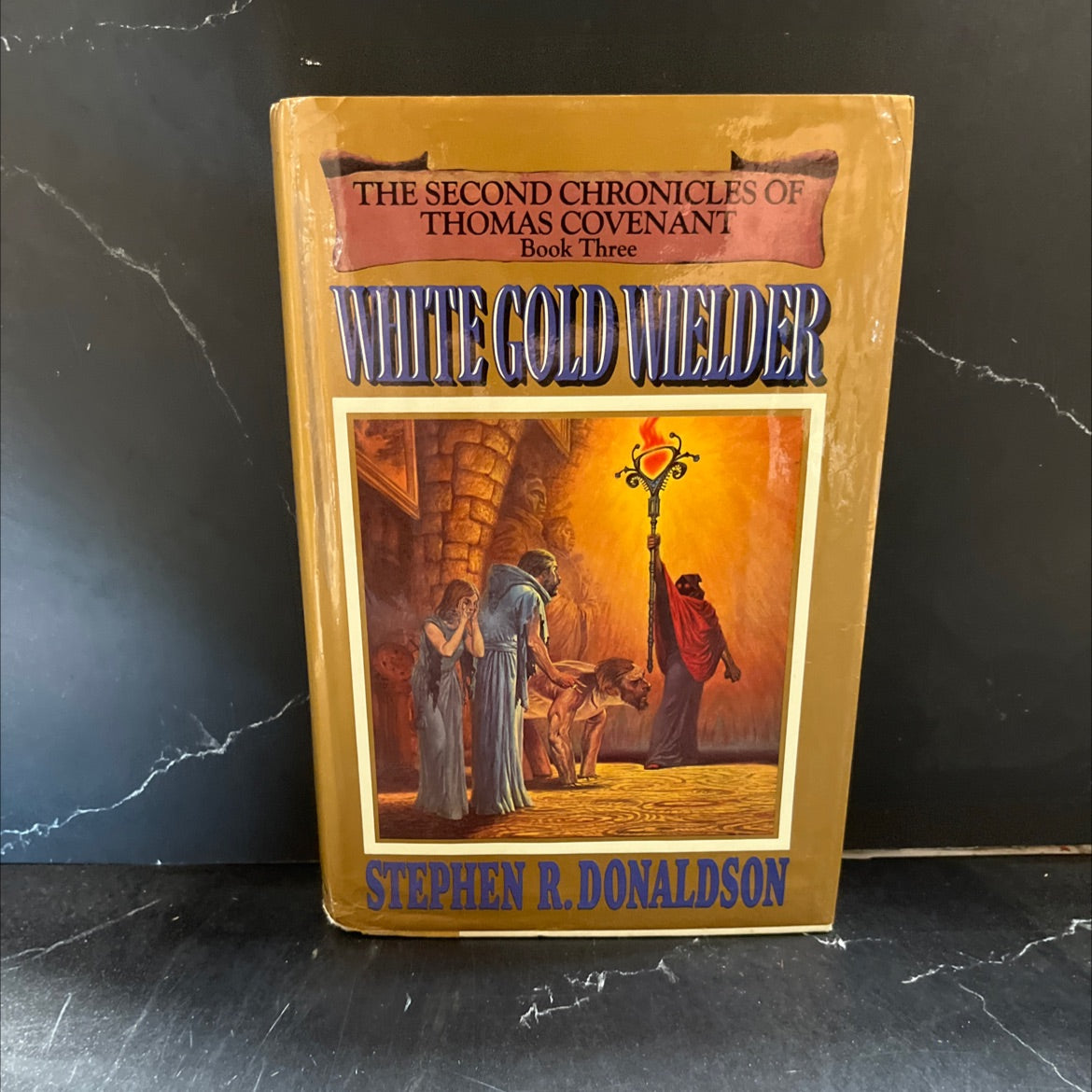 white gold wielder book, by Stephen R. Donaldson, 1983 Hardcover image 1