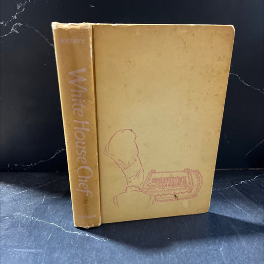 white house chef book, by françois rysavy, 1957 Hardcover image 1