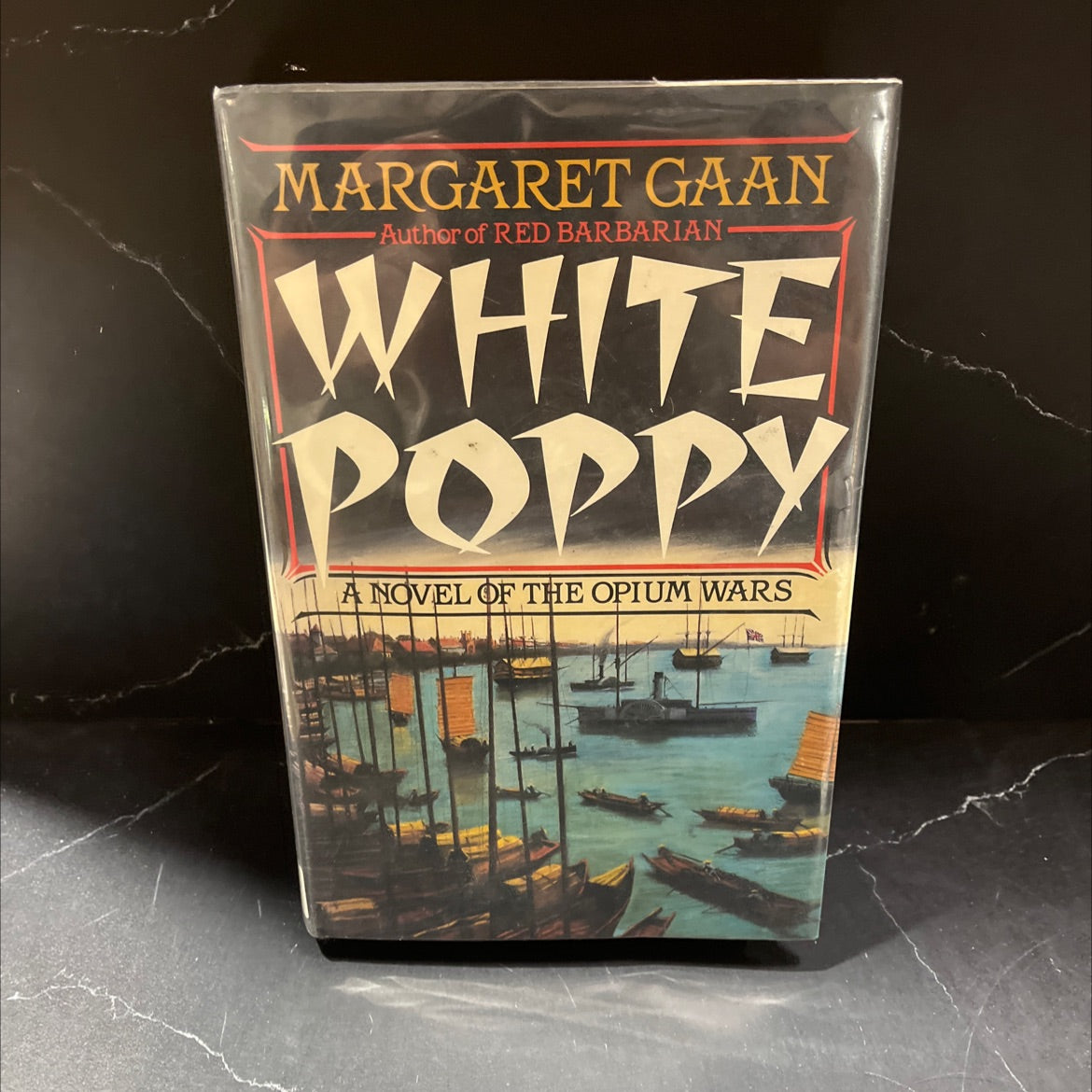 white poppy book, by margaret gaan, 1985 Hardcover image 1