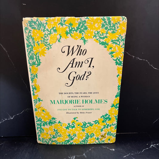 who am i, god? book, by marjorie holmes, 1971 Hardcover image 1