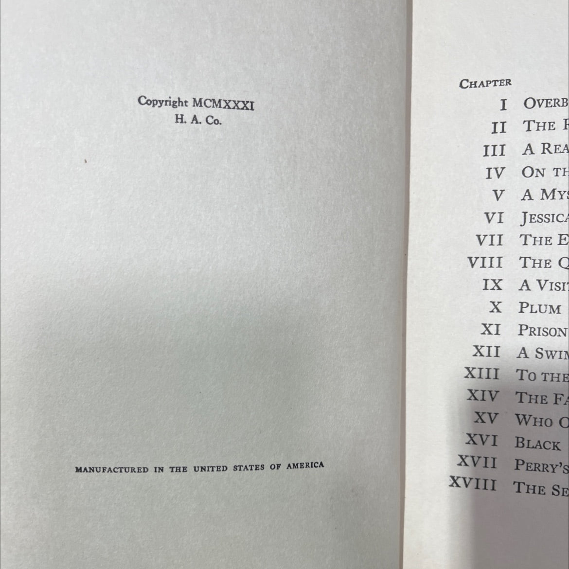 who opened the safe or perry pierce and the secret cipher mystery book, by clinton w. locke, 1931 Hardcover image 3