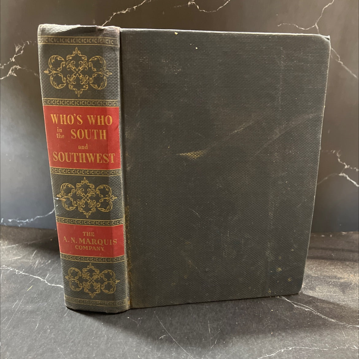 who's who in the south and southwest book, by A. N. Marquis Company, 1952 Hardcover image 1