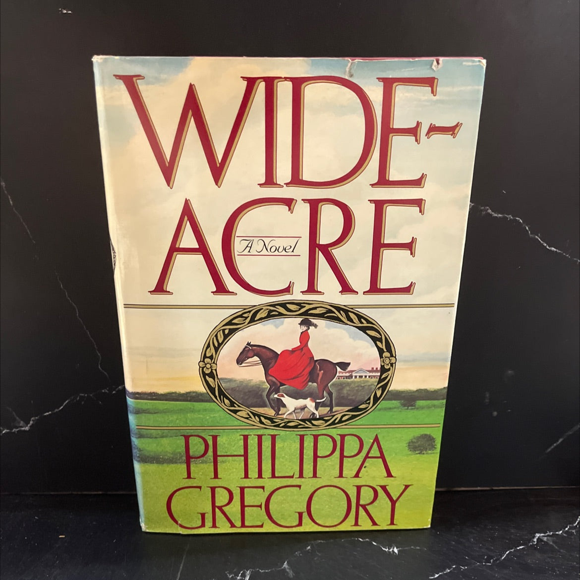 wideacre book, by philippa gregory, 1987 Hardcover image 1