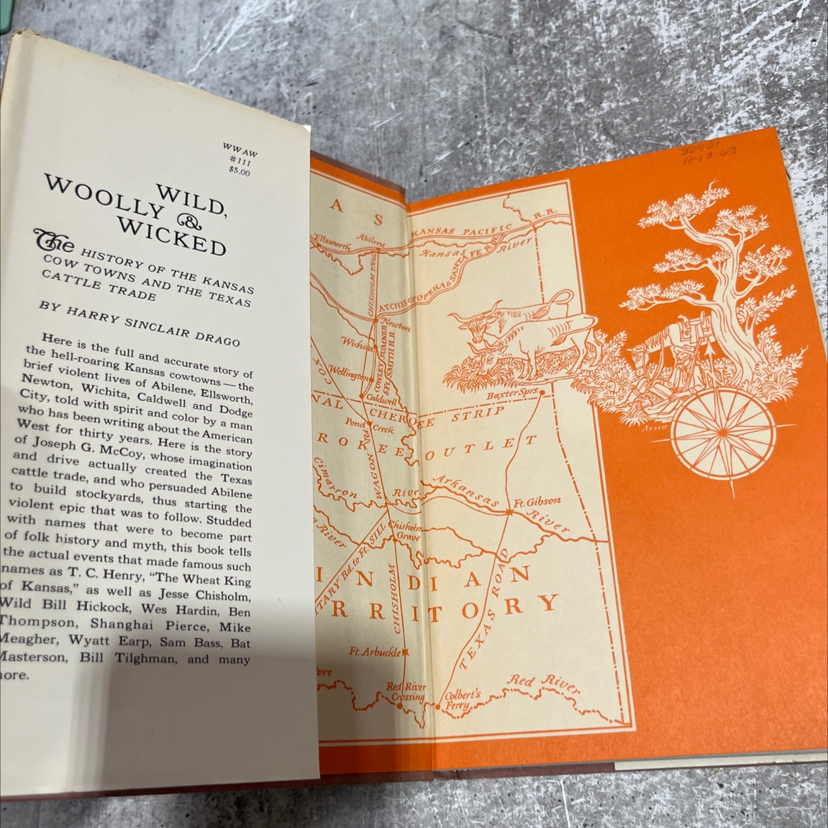 wild, woolly & wicked the history of the kansas cow towns and the texas cattle trade book, by harry sinclair drago, image 4