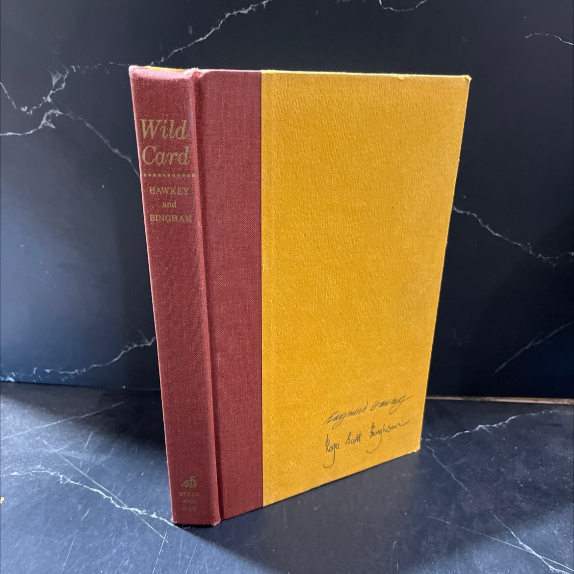 wild card book, by raymond hawkey and roger bingham, 1974 Hardcover image 1