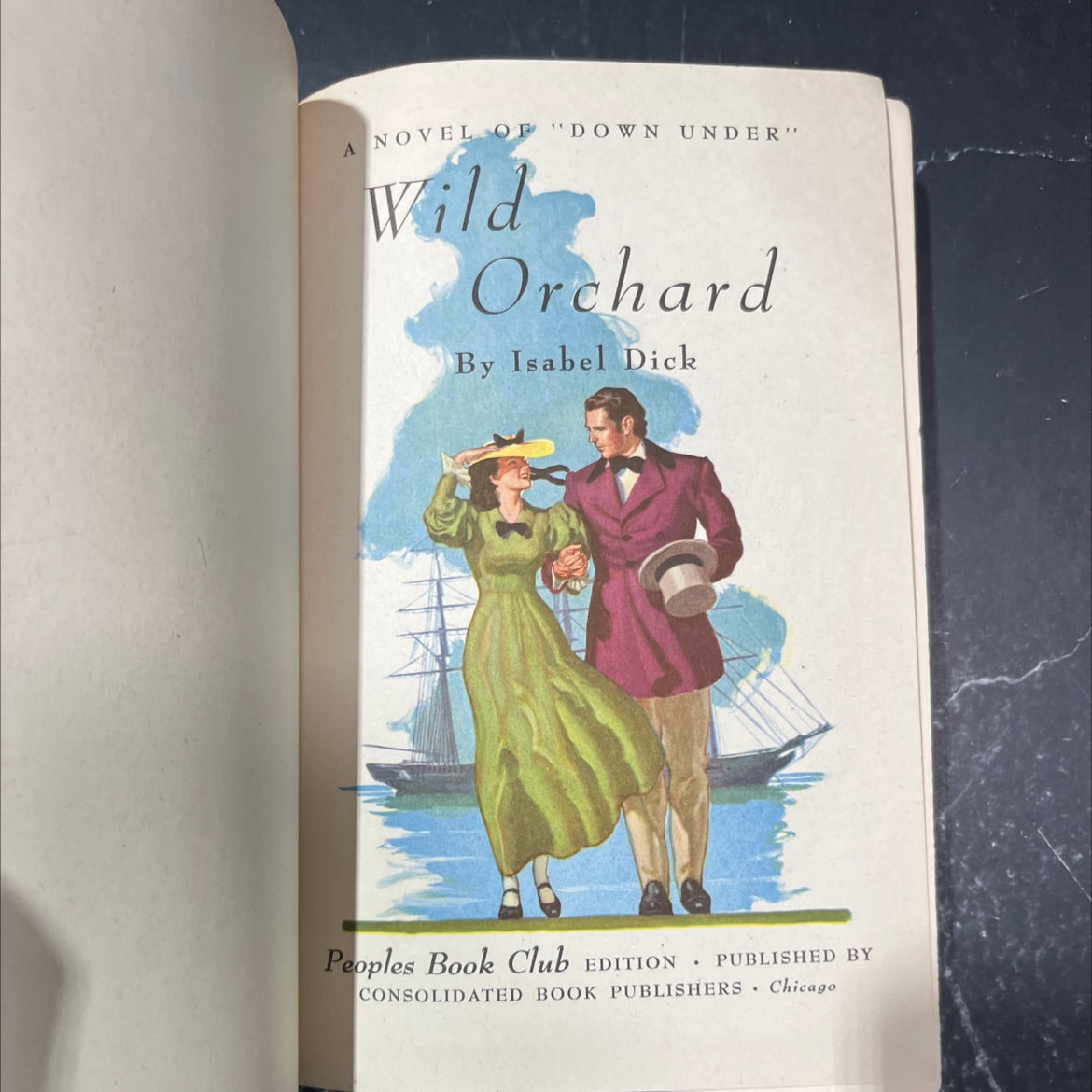wild orchard book, by isabel dick, 1945 Hardcover image 2