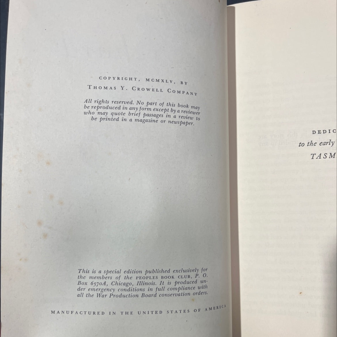 wild orchard book, by isabel dick, 1945 Hardcover image 3