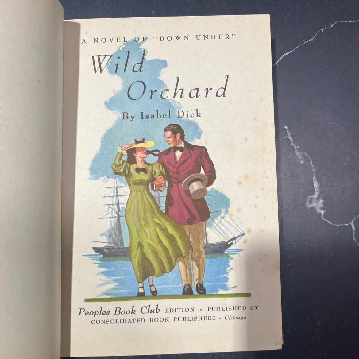 wild orchard book, by isabel dick, 1945 Hardcover image 2