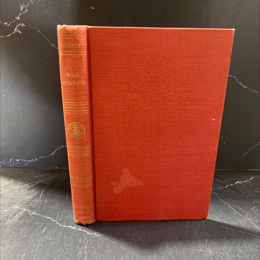 wild stallion book, by bud murphy, 1952 Hardcover image 1