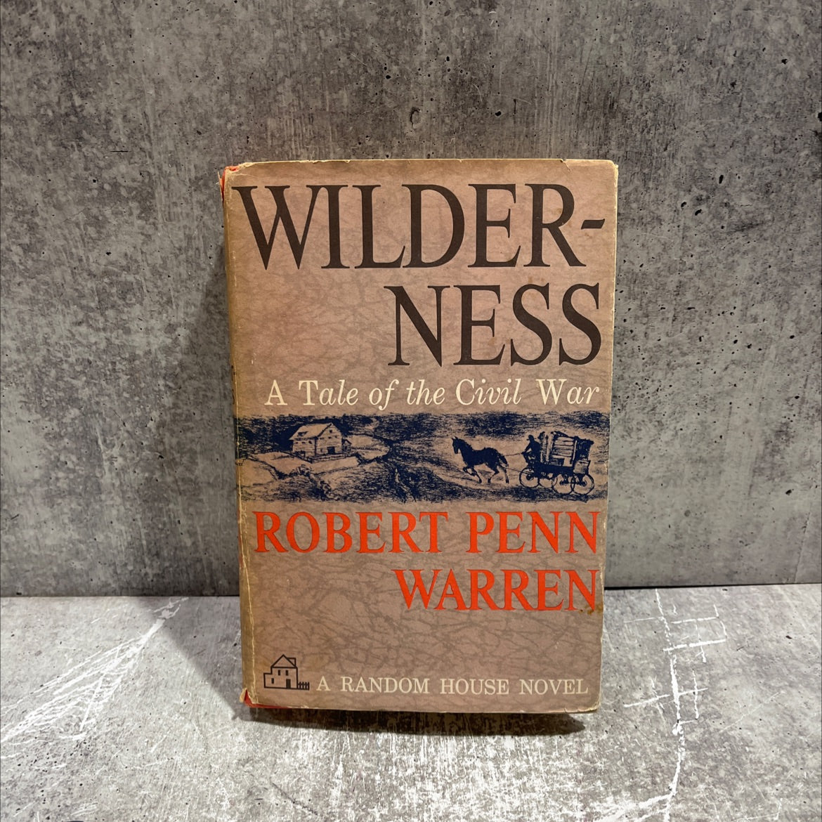 wilderness a tale of the civil war book, by robert penn warren, 1961 Hardcover image 1