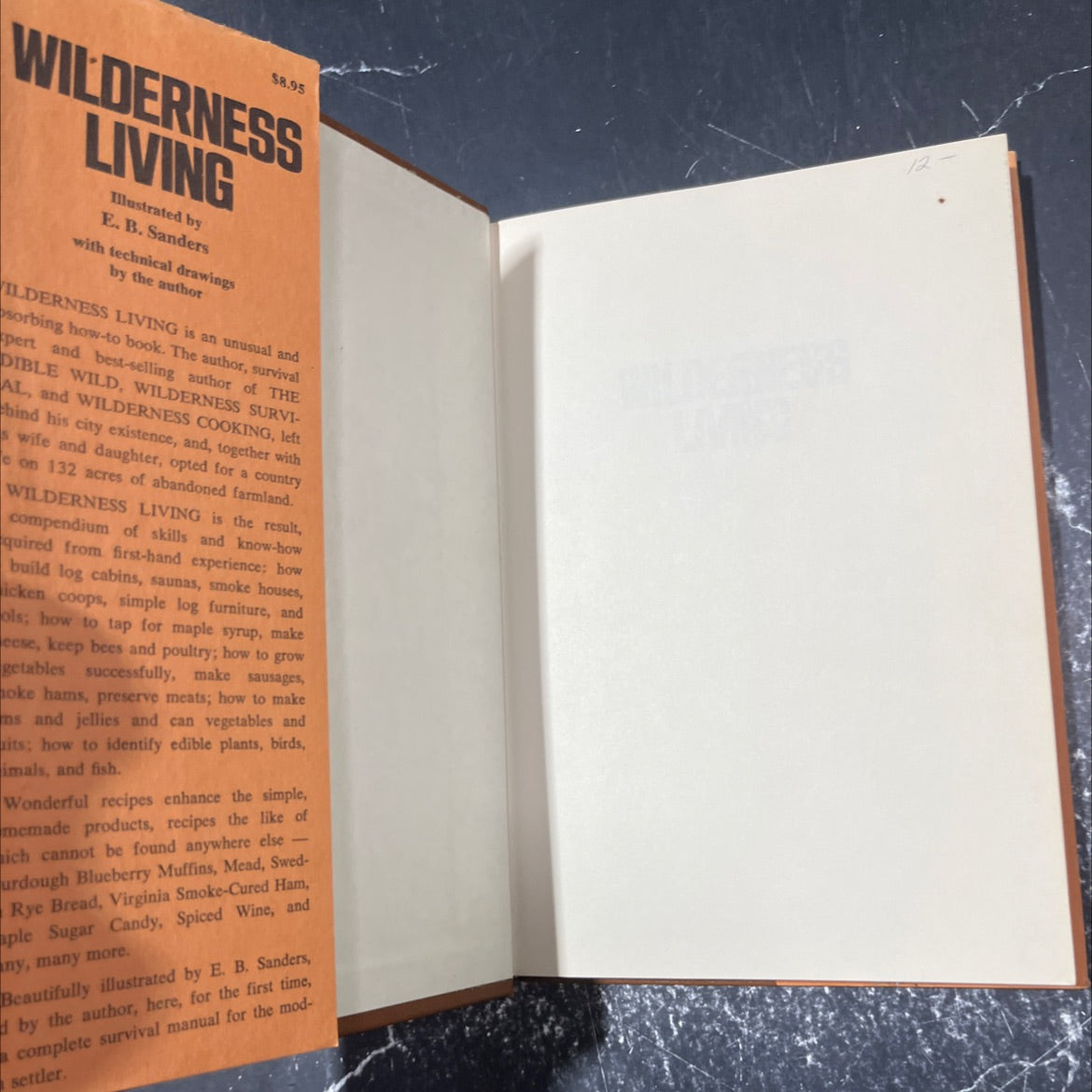 wilderness living a complete handbook and guide to pioneering in north america book, by Berndt Berglund, 1976 Hardcover image 4