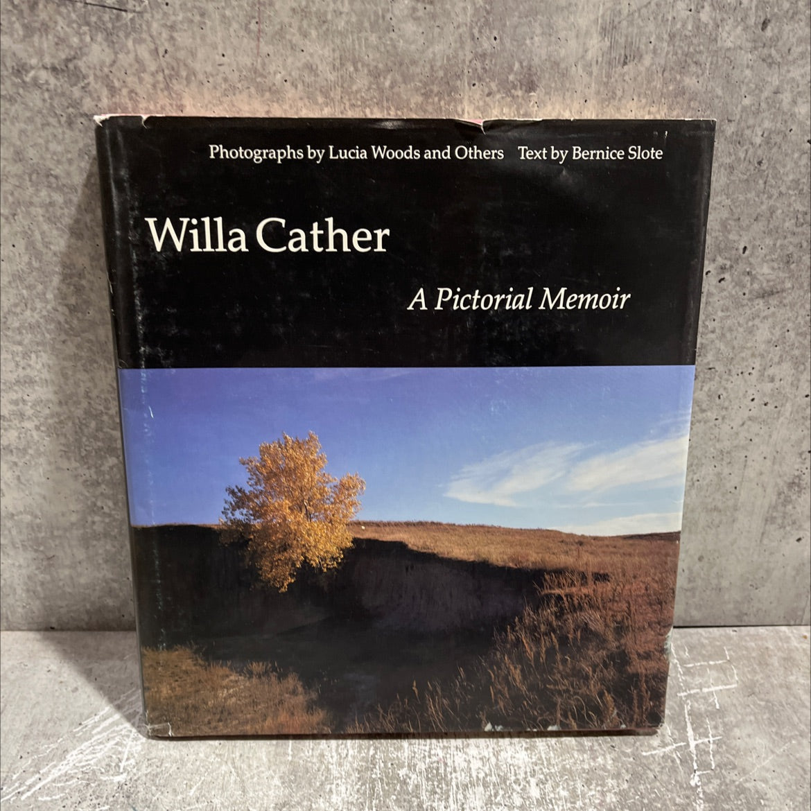willa cather a pictorial memoir book, by bernice slote, 1973 Hardcover image 1