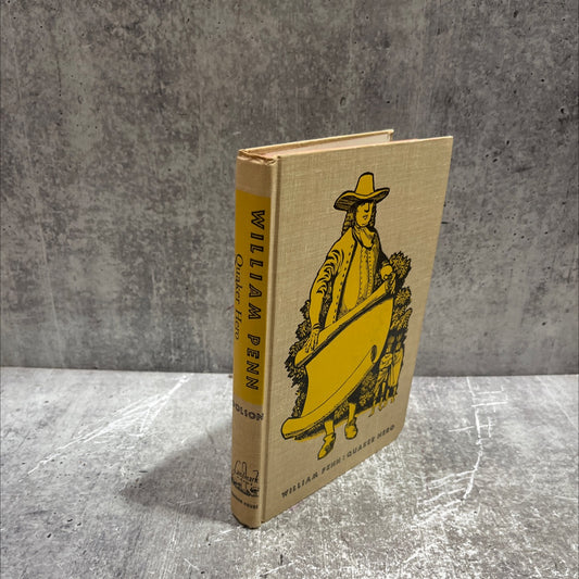 william penn quaker hero book, by hildegarde dolson, 1961 Hardcover image 1