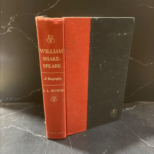 william shakespeare a biography book, by a. l. rowse, 1963 Hardcover image 1