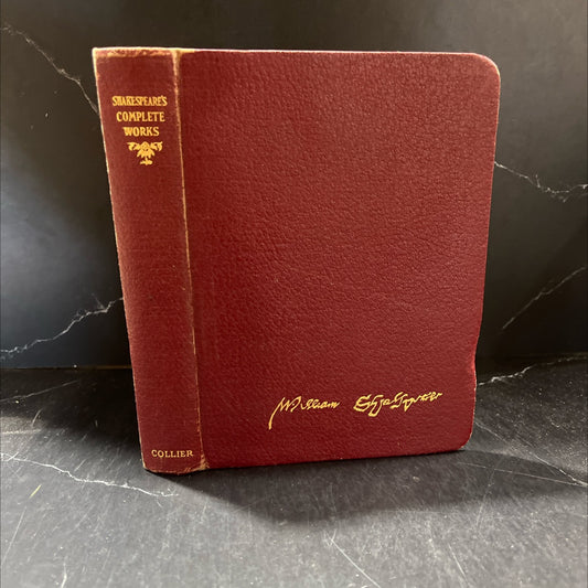 william shakespeare complete works book, by william allan neilson, james orchard halliwell-phillipps, 1925 Leather image 1