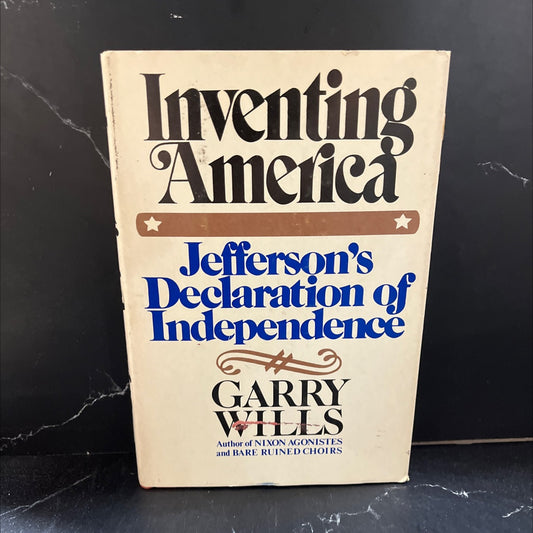 wills olic freedom ar inventing america ☆ jefferson's declaration of independence book, by garry wills, 1978 Hardcover image 1
