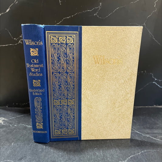 wilson's old testament word studies book, by william wilson, 1970 Hardcover image 1