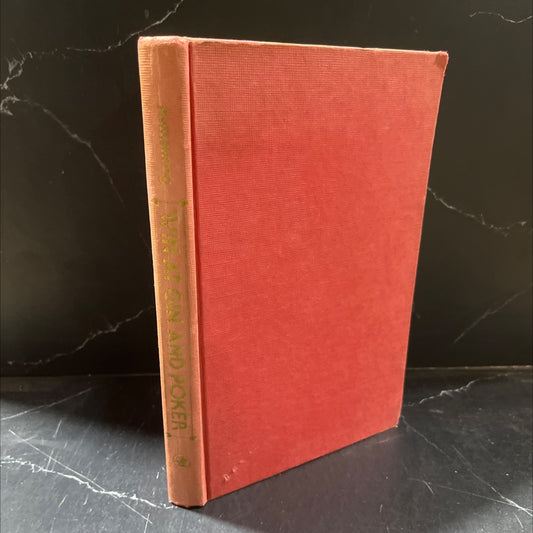 win at gin and poker book, by dale armstrong, 1977 Hardcover image 1