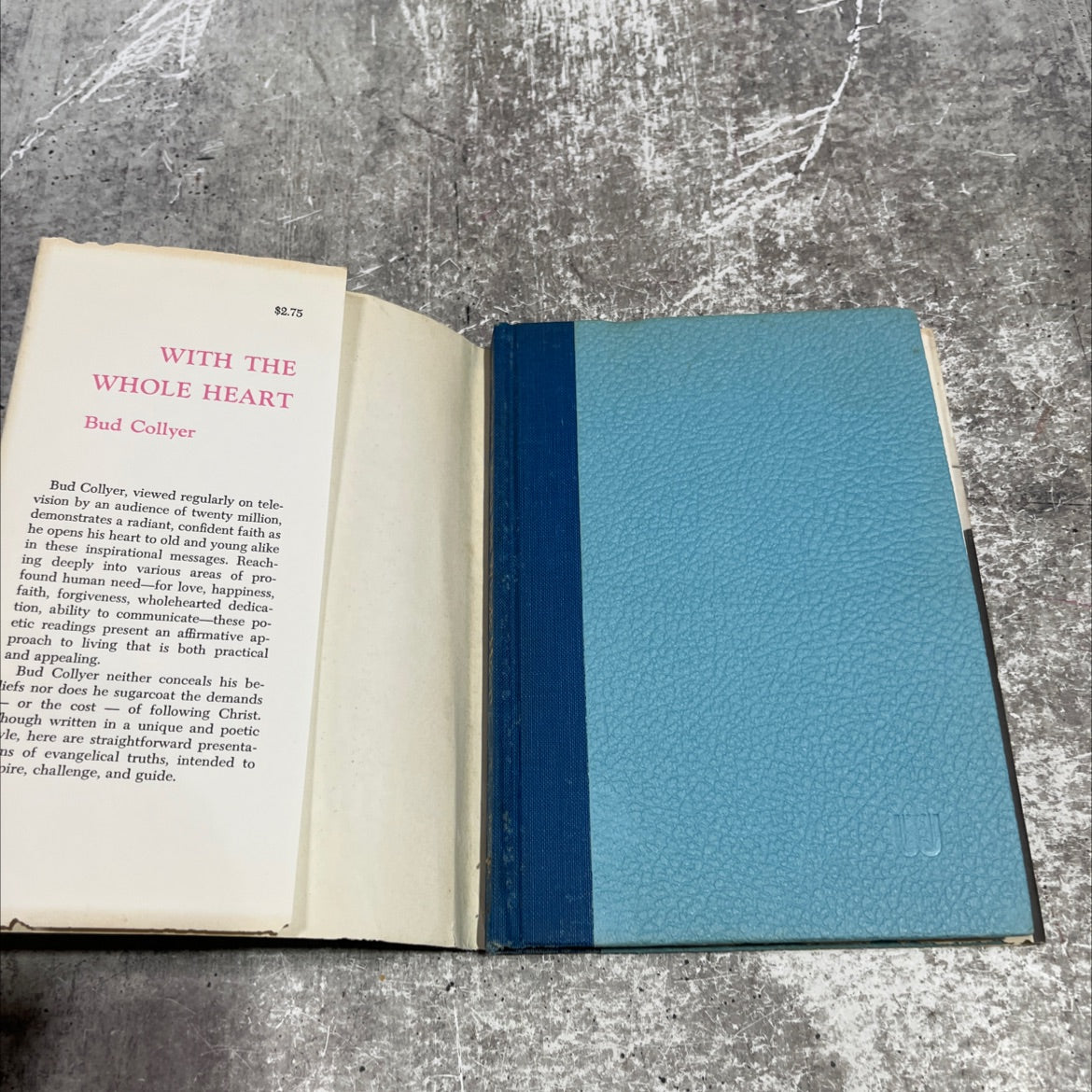 with the whole heart book, by Bud Collyer, 1966 Hardcover image 4
