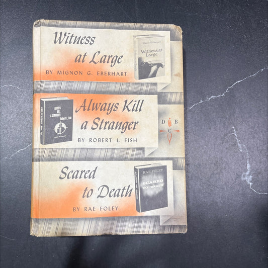 witness at large book, by mignon g. eberhart, 1966 Hardcover image 1