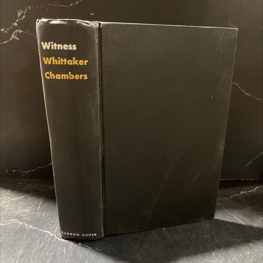 witness whittaker chambers book, by Whittaker Chambers, 1952 Hardcover image 1