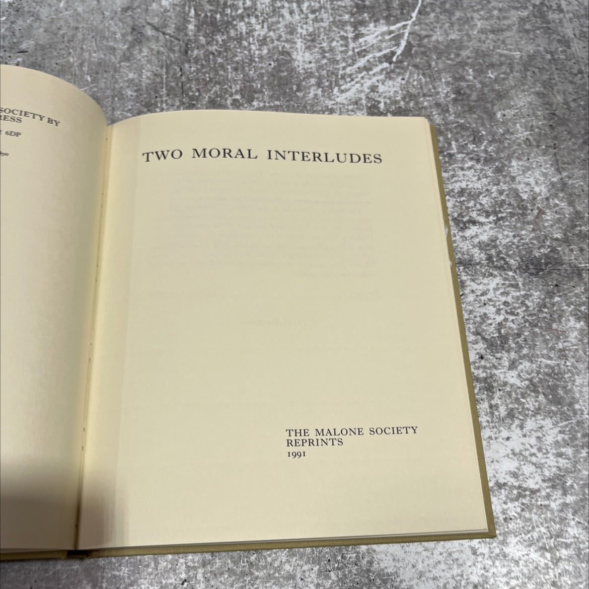 witty and witless book, by john heywood, 1991 Hardcover image 2