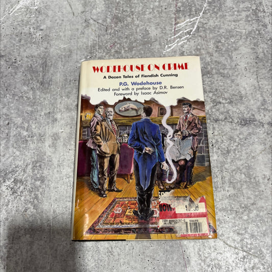 wodehouse on crime a dozen tales of fiendish cunning book, by P.G. Wodehouse, 1981 Hardcover image 1