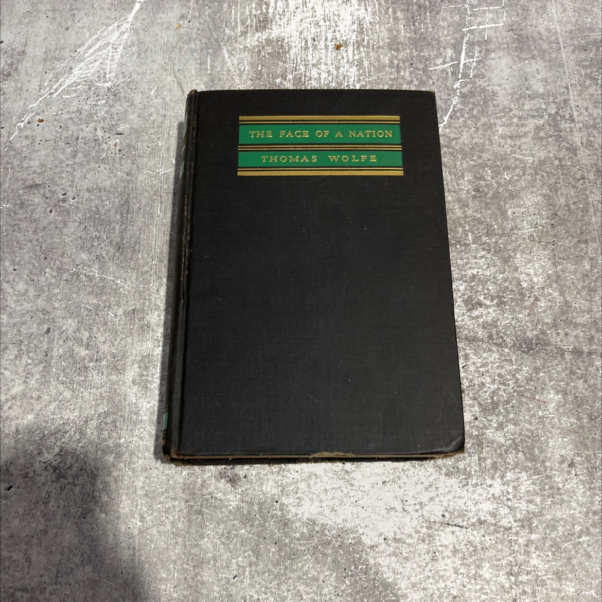 wolfe the face of a nation poetical passages from the writings of thomas wolfe book, by thomas wolfe, 1939 Hardcover image 1