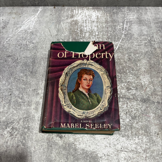 woman of property book, by Mabel Seeley, 1947 Hardcover image 1