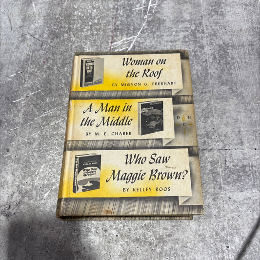 woman on the roof book, by mignon g. eberhart, 1967 Hardcover image 1