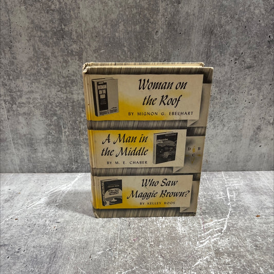 woman on the roof book, by Mignon G. Eberhart, 1967 Hardcover image 1