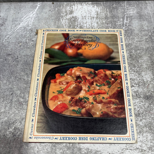 woman's day encyclopedia of cookery volume 3 book, by editors of woman's day, 1968 Hardcover image 1