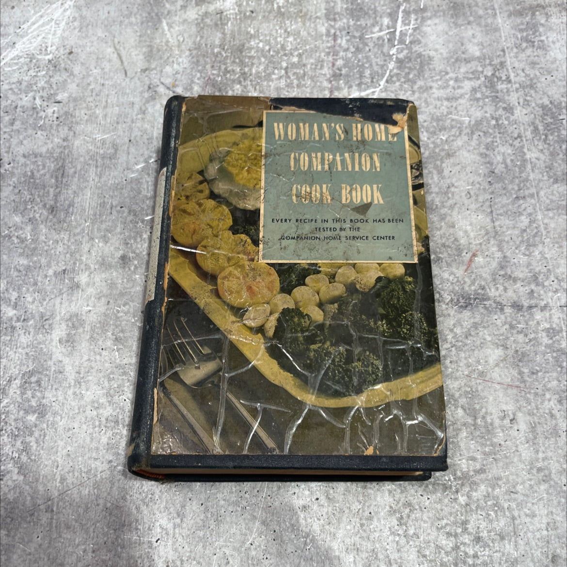 woman's home companion cook book book, by dorothy kirk, 1946 Hardcover image 1