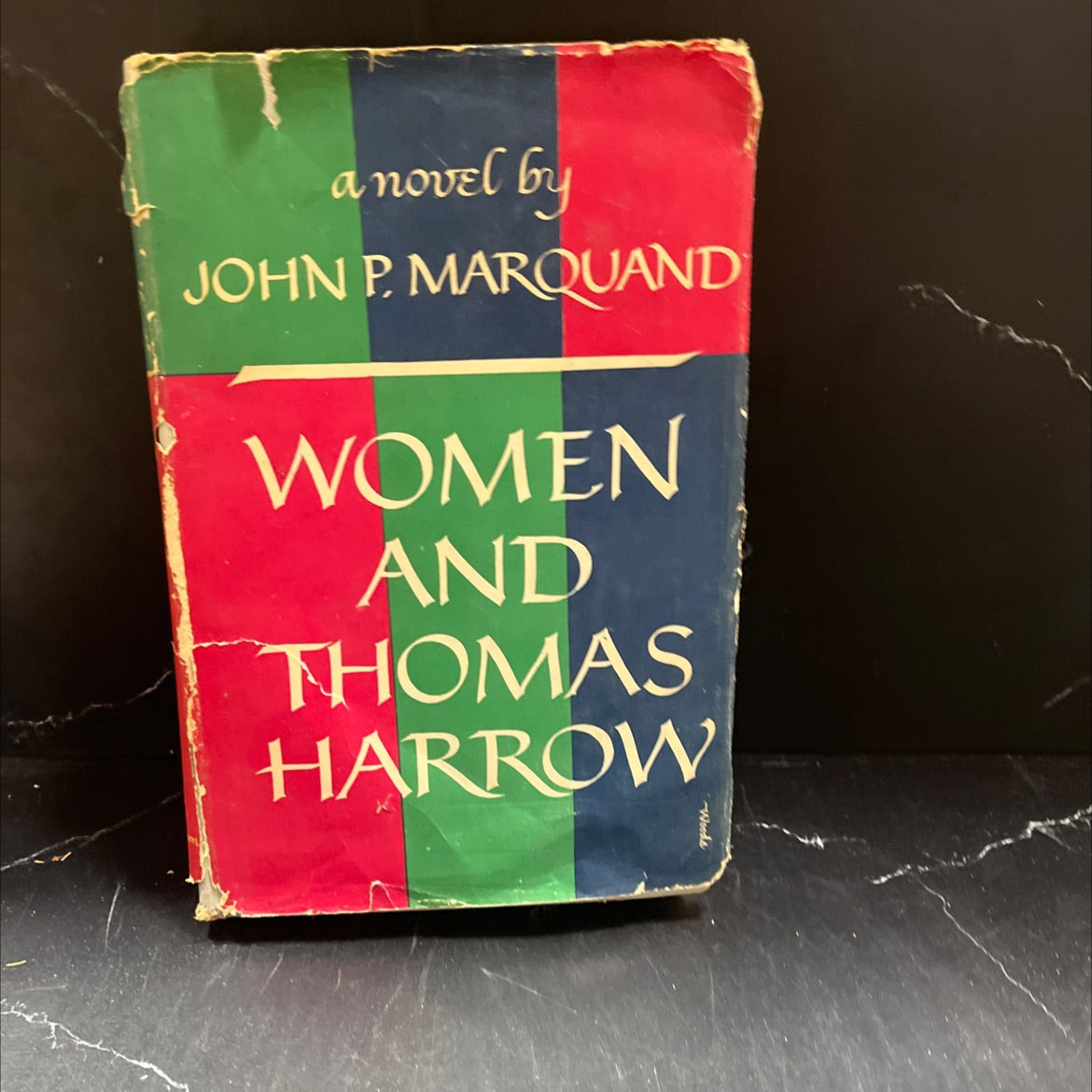 women and thomas harrow book, by john p. marquand, 1958 Hardcover image 1
