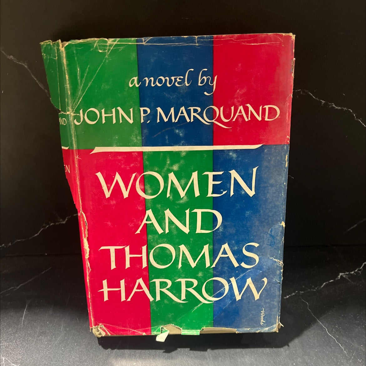 women and thomas harrow book, by john p. marquand, 1958 Hardcover image 1