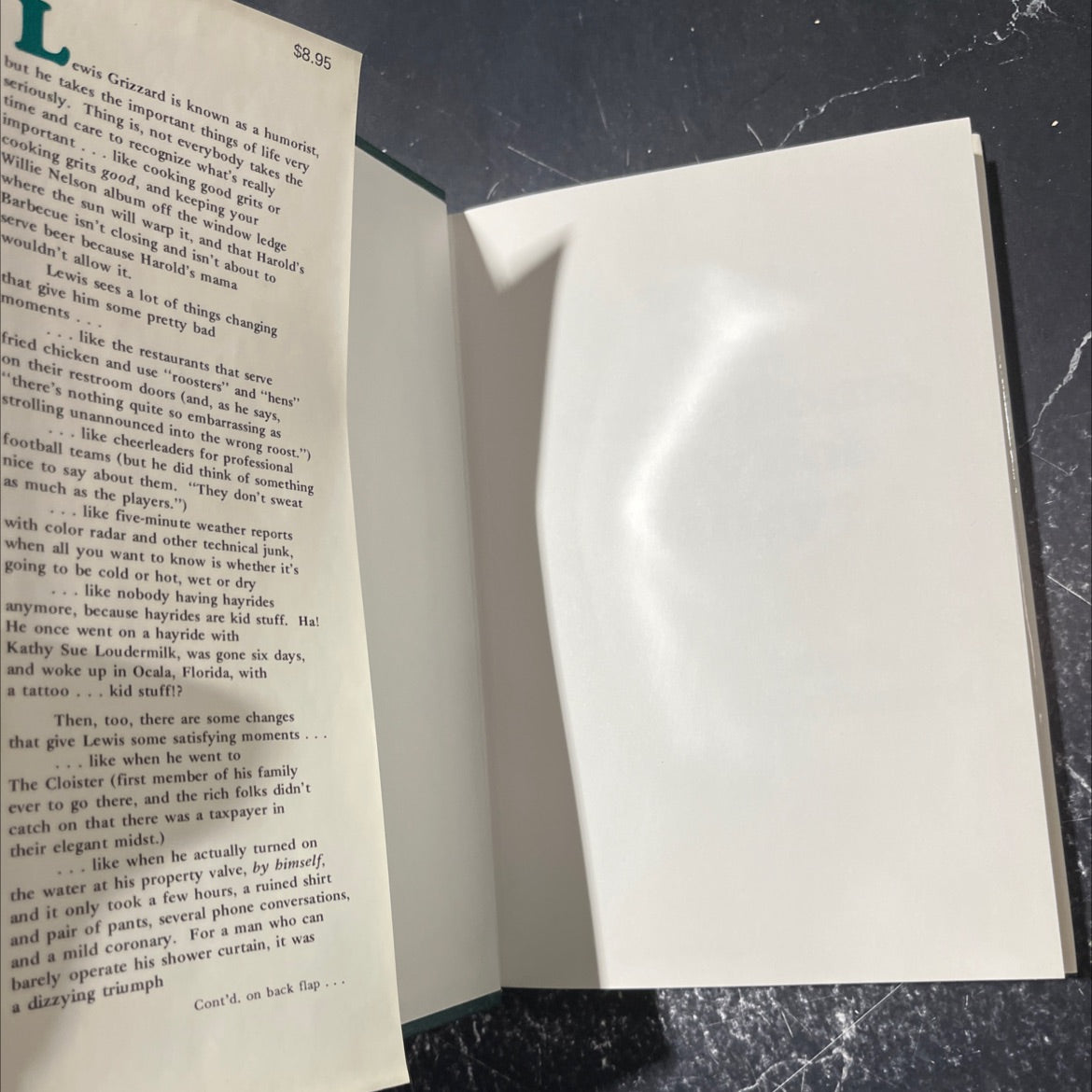 won't you come home, billy bob bailey? book, by lewis grizzard, 1980 Hardcover image 4