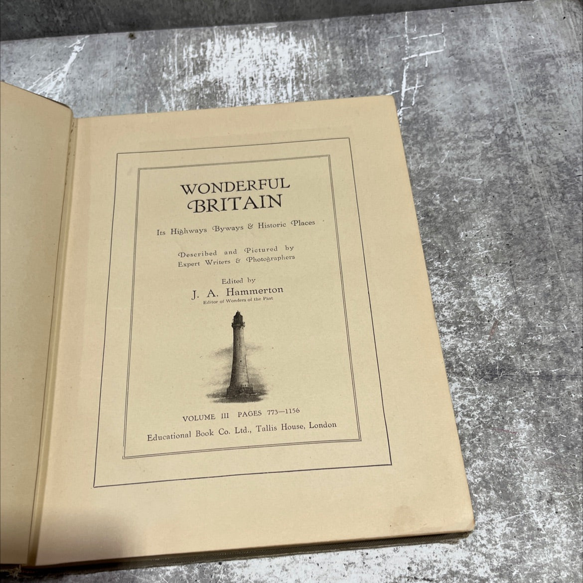 wonderful britain its highways byways & historic places described and pictured by expert writers & photographers book, image 2