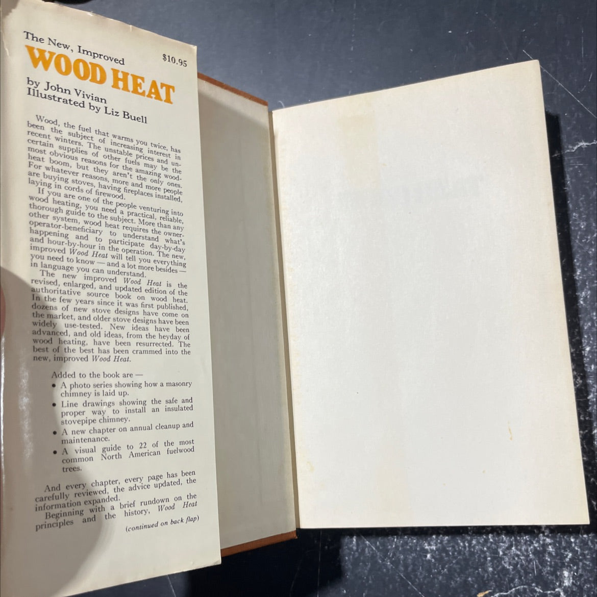 wood heat book, by John Vivian, 1978 Hardcover image 4
