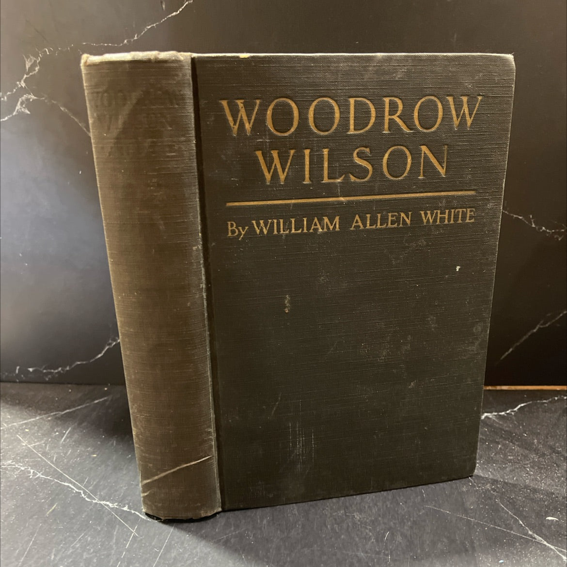 woodrow wilson the man, his times and his task book, by william allen white, 1924 Hardcover image 1