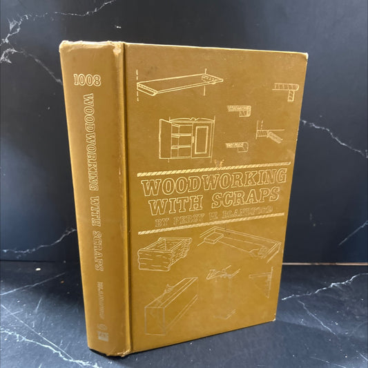 woodworking with scraps book, by Percy W. Blandford, 1978 Hardcover image 1