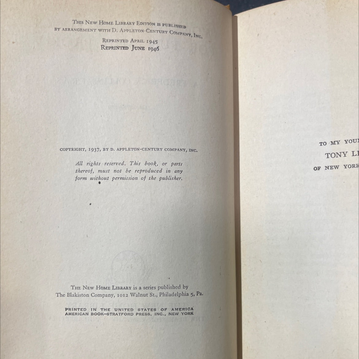 working with tools for fun and profit book, by a. frederick collins, 1946 Hardcover image 3