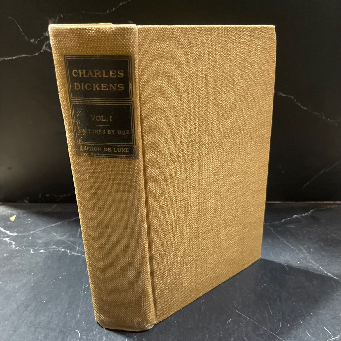 works of charles dickens sketches by boz parts one and two book, by charles dickens, 1887 Hardcover image 1