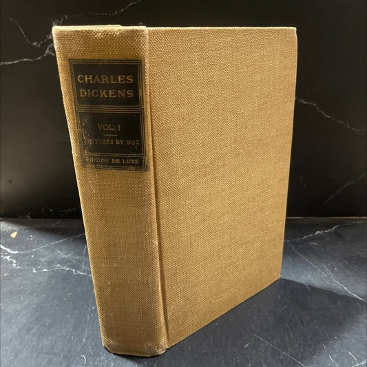 works of charles dickens sketches by boz parts one and two book, by charles dickens, 1887 Hardcover image 1